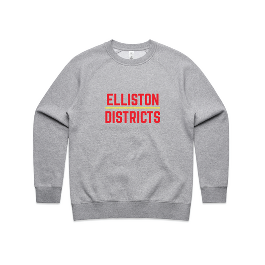 Elliston Districts Embroidered Colour Crew