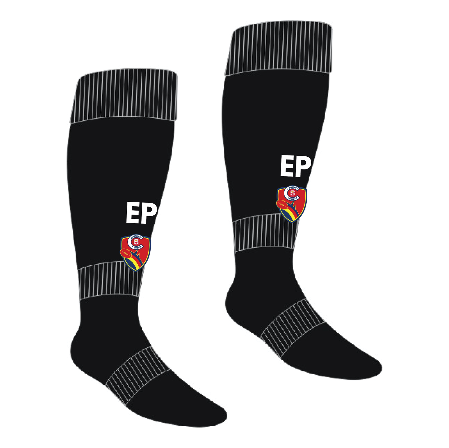 EP Football Socks Black
